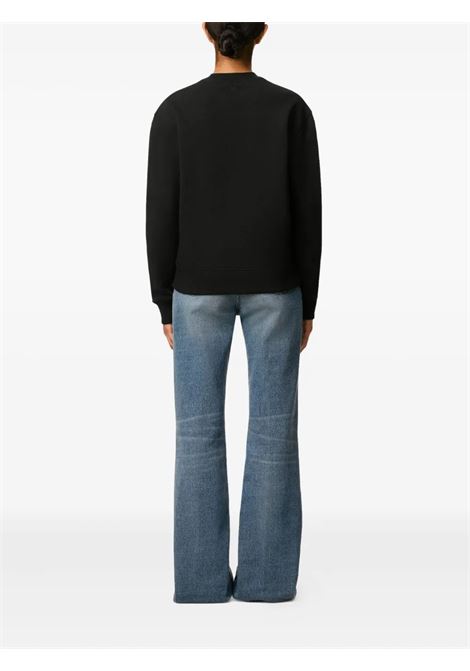 felpa adc uomo nera AMI PARIS | BFUSW035.730001